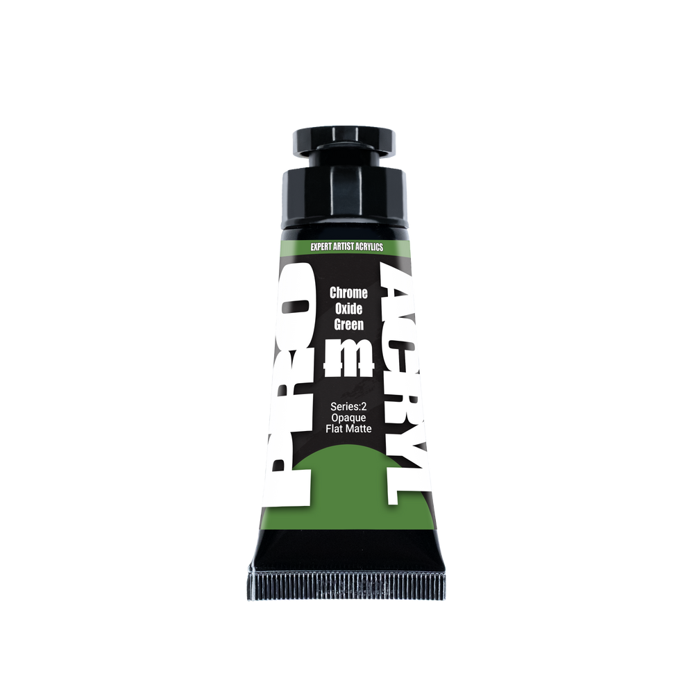 Pro Acryl Expert Acrylics 017 Chrome Oxide Green