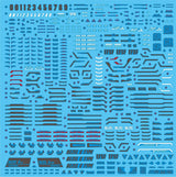 Delpi Water Decal For MG ReZEL Type-C Defenser A + B Unit - A-Z Toy Hobby