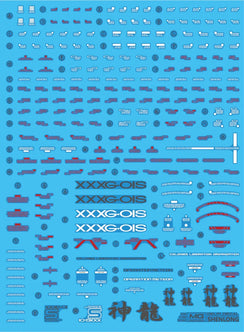 Delpi Water Decal For MG Shenlong