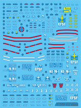 Delpi Water Decal For MG Full Armor Gundam
