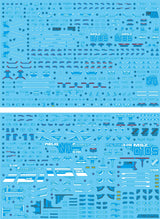 Delpi Water Decal For MG Full Armor ZZ Ver. Ka