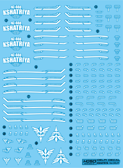 Delpi Water Decal For MGSD Kshatriya Delpi Ver.