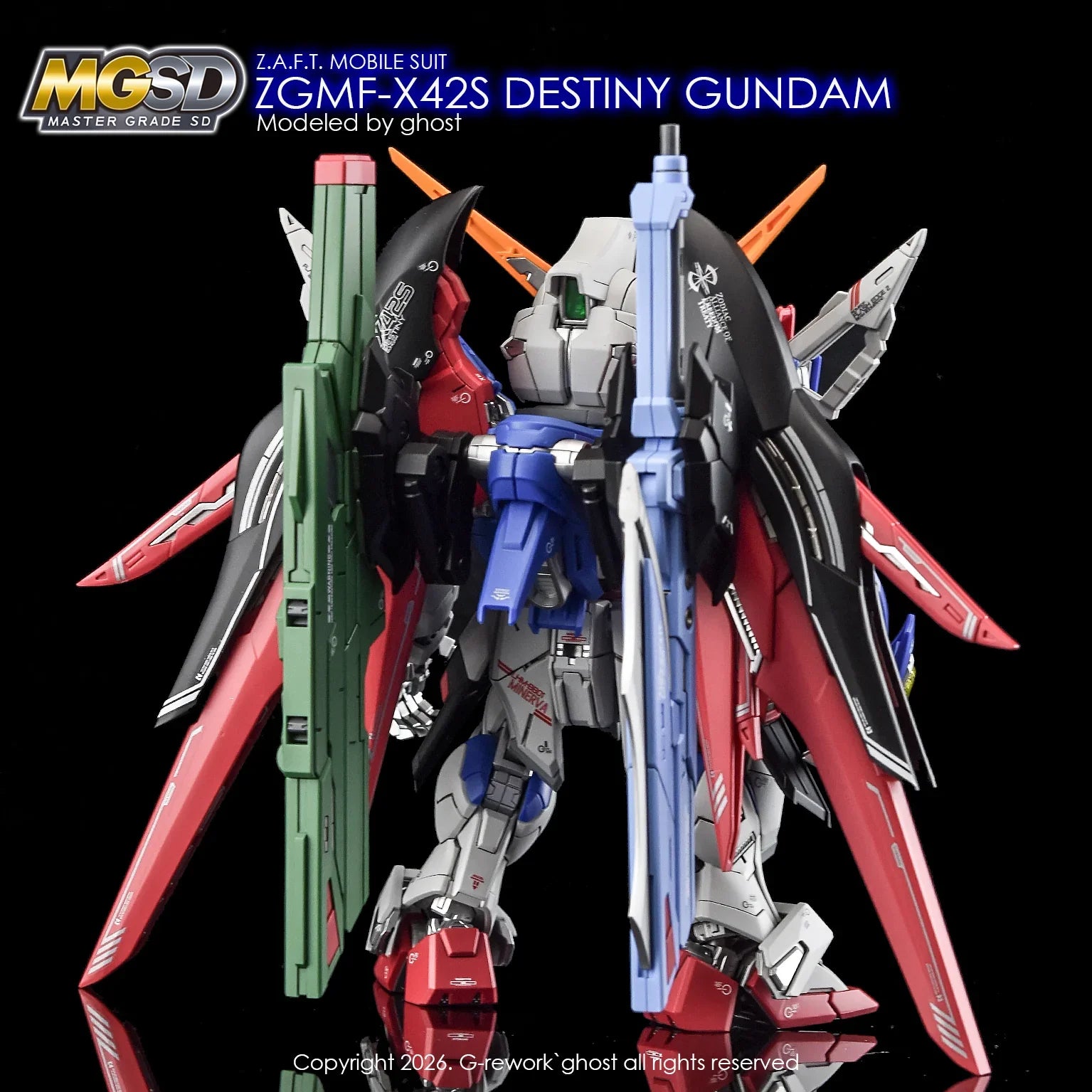 G-Rework Water Decal For MGSD Destiny – A-Z Toy Hobby