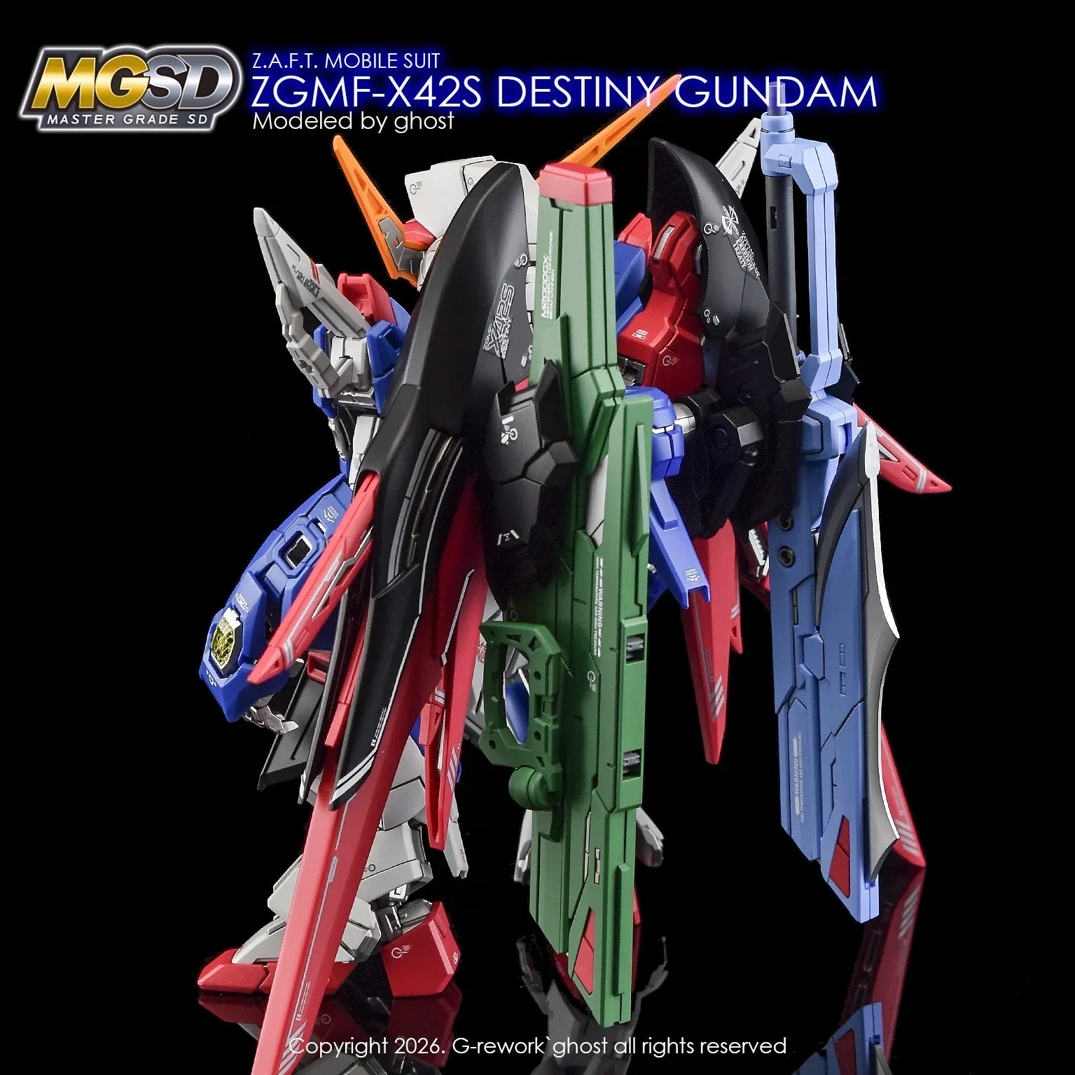 G-Rework Water Decal For MGSD Destiny – A-Z Toy Hobby