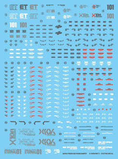 G-Rework Water Decal For MGSD Freedom - A-Z Toy Hobby