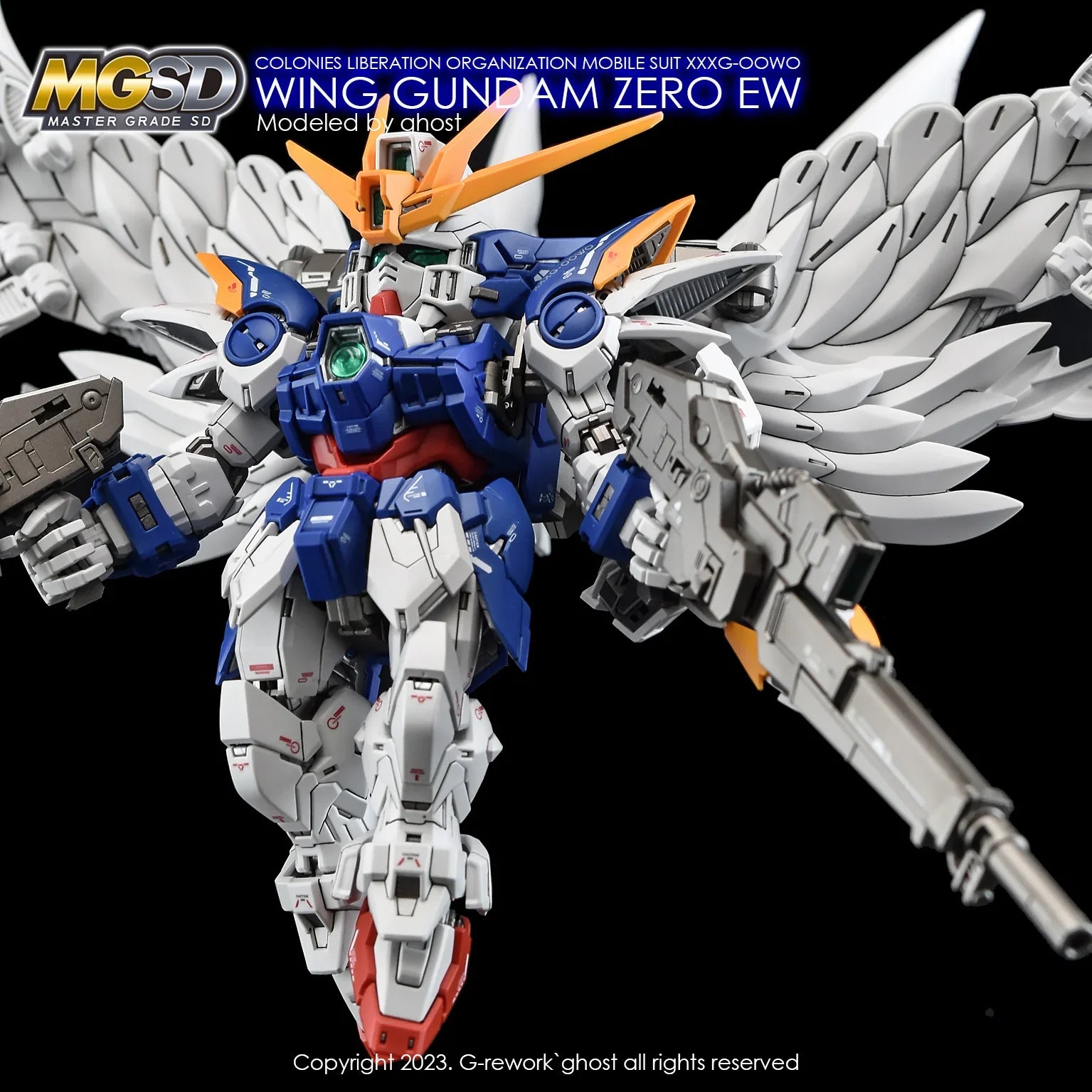 G-Rework Water Decal For MGSD Wing Zero - A-Z Toy Hobby