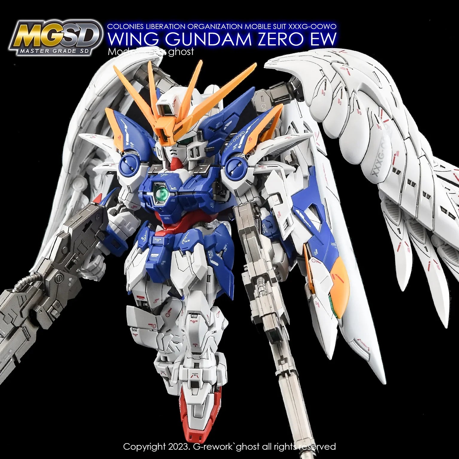 G-Rework Water Decal For MGSD Wing Zero - A-Z Toy Hobby