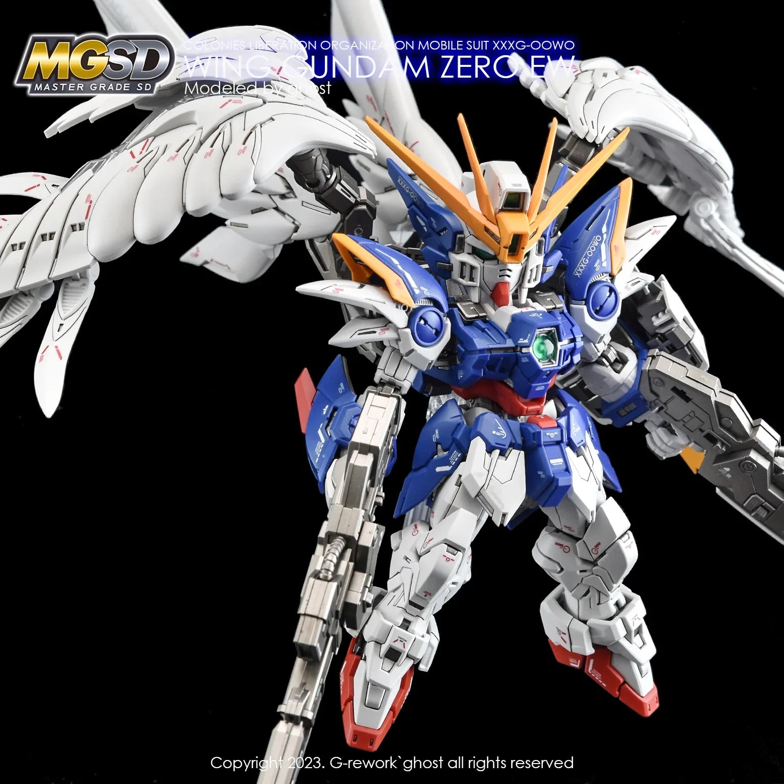 G-Rework Water Decal For MGSD Wing Zero - A-Z Toy Hobby