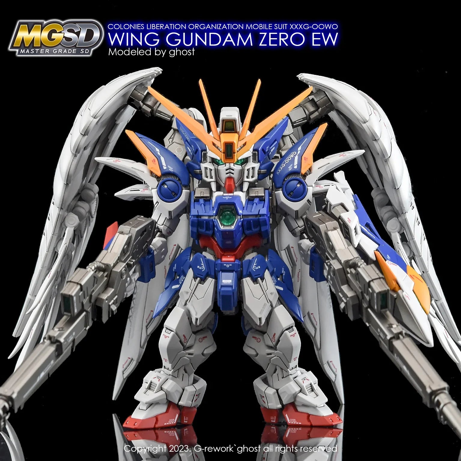 G-Rework Water Decal For MGSD Wing Zero - A-Z Toy Hobby
