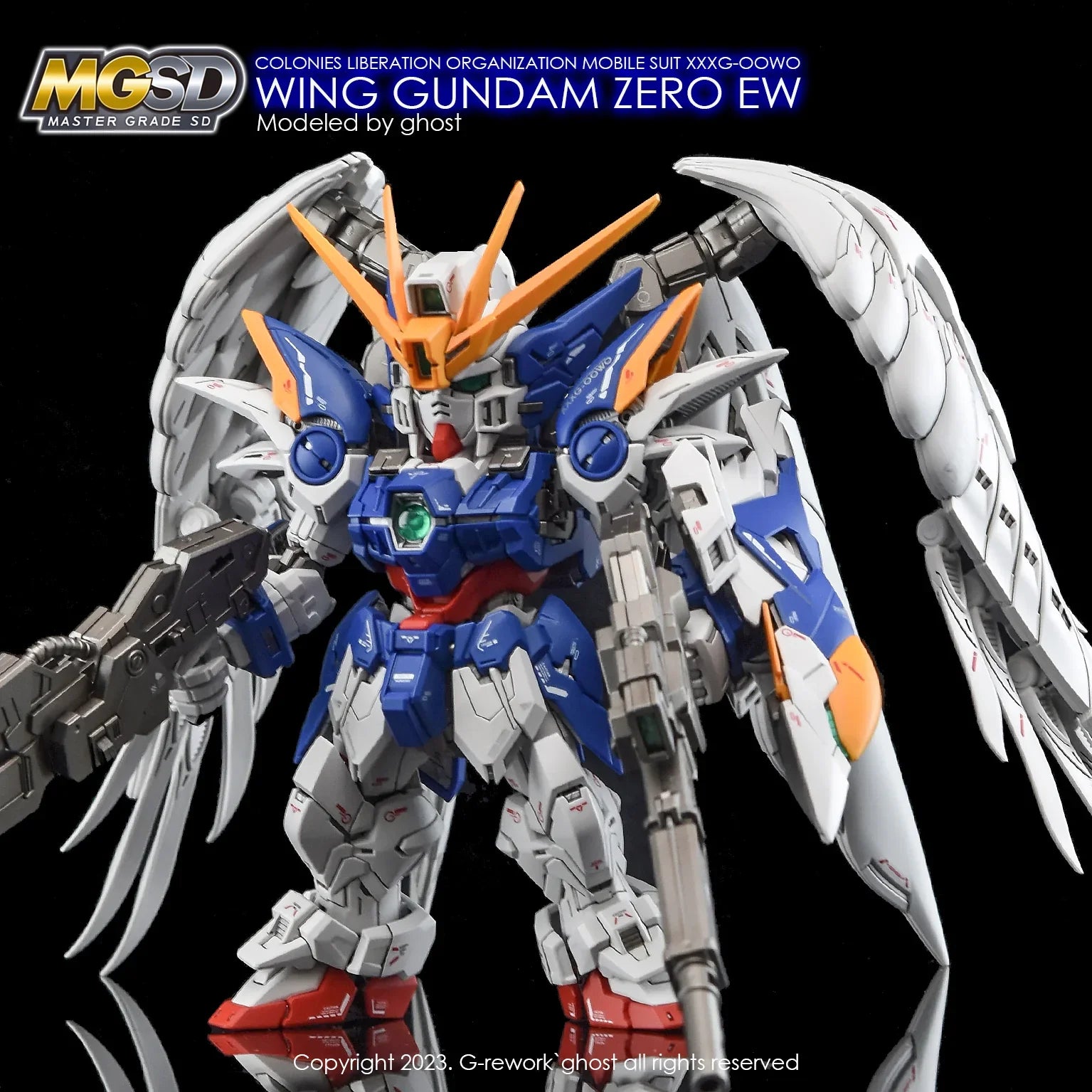 G-Rework Water Decal For MGSD Wing Zero - A-Z Toy Hobby
