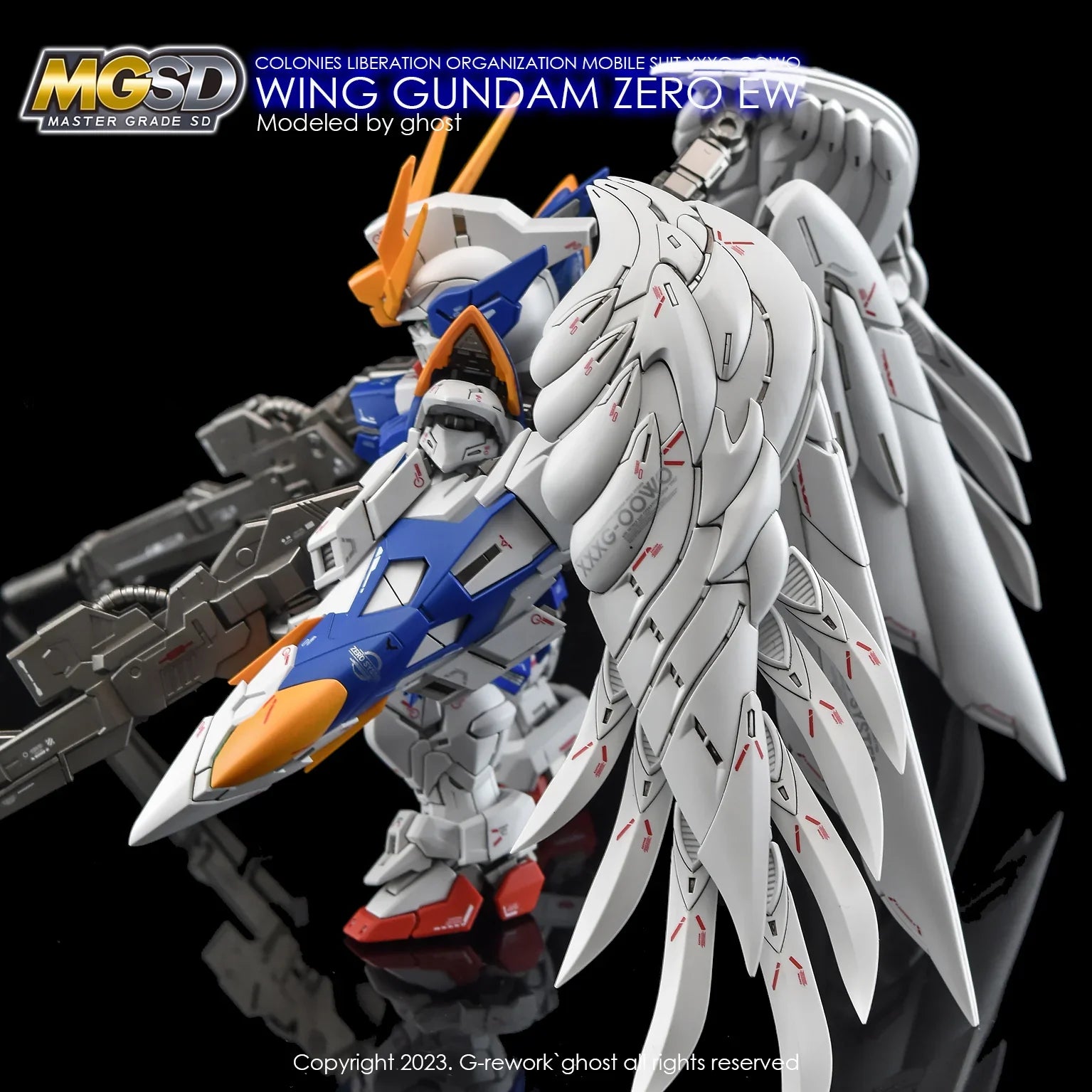 G-Rework Water Decal For MGSD Wing Zero - A-Z Toy Hobby