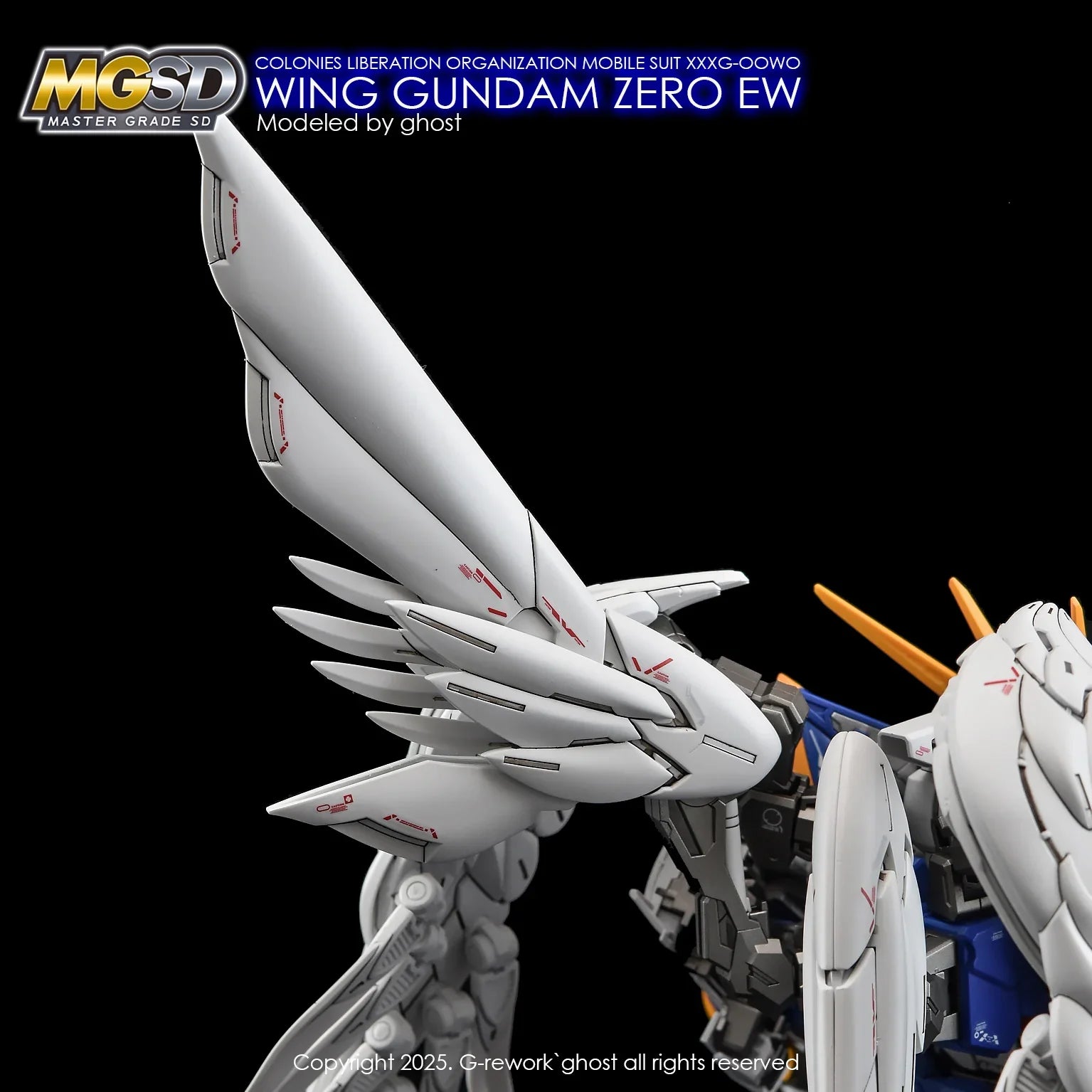 G-Rework Water Decal For MGSD Wing Zero - A-Z Toy Hobby
