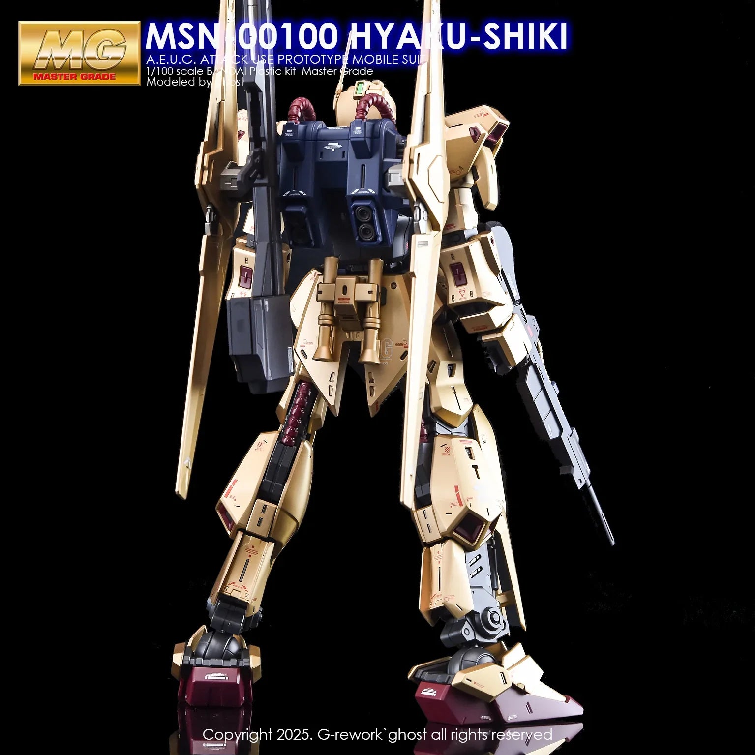 G-Rework Water Decal For MG Hyaku Shiki 2.0 - A-Z Toy Hobby