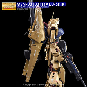 G-Rework Water Decal For MG Hyaku Shiki 2.0 - A-Z Toy Hobby