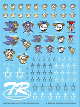 G-Rework Water Decal For MG Advanced of Zeta Custom Mark - A-Z Toy Hobby