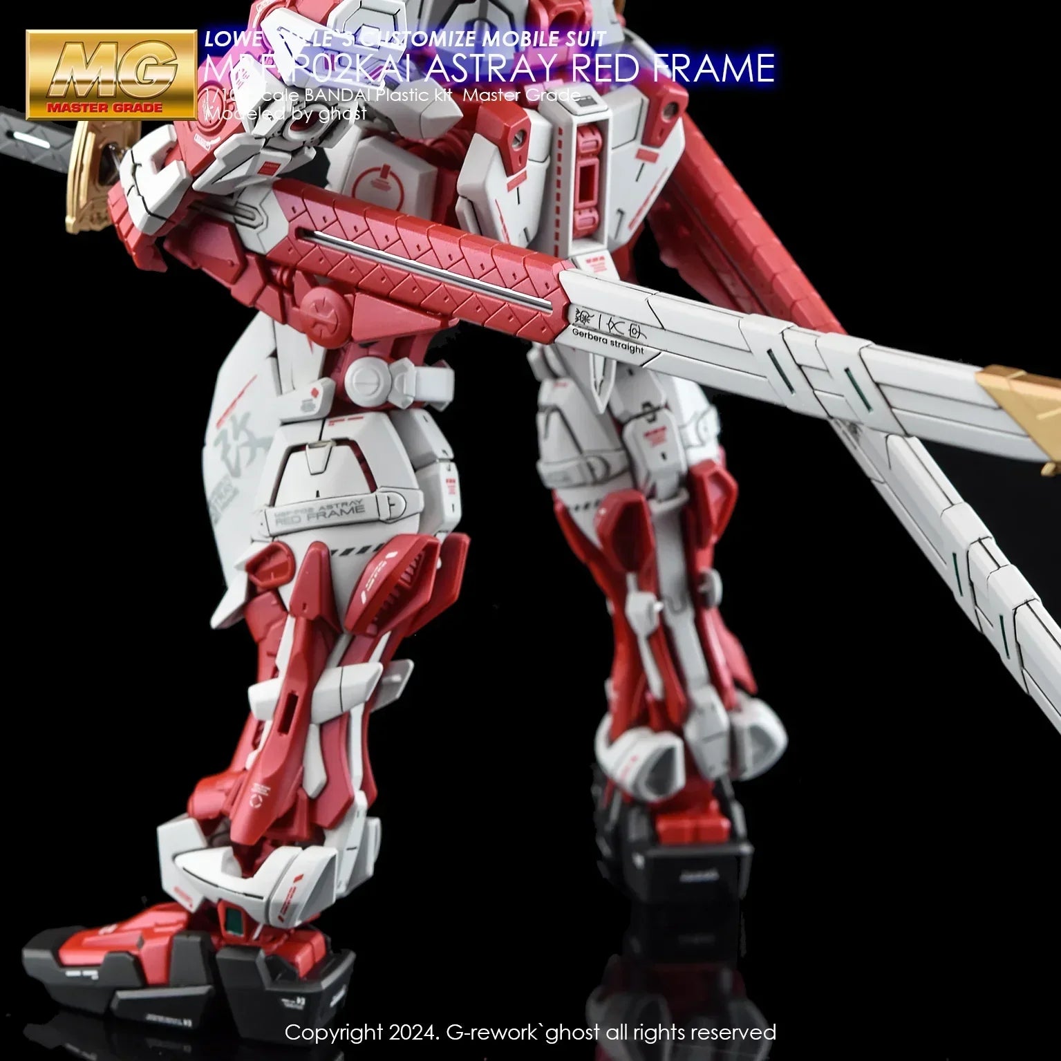 G-Rework Water Decal For MG Astray Red Frame Kai - A-Z Toy Hobby