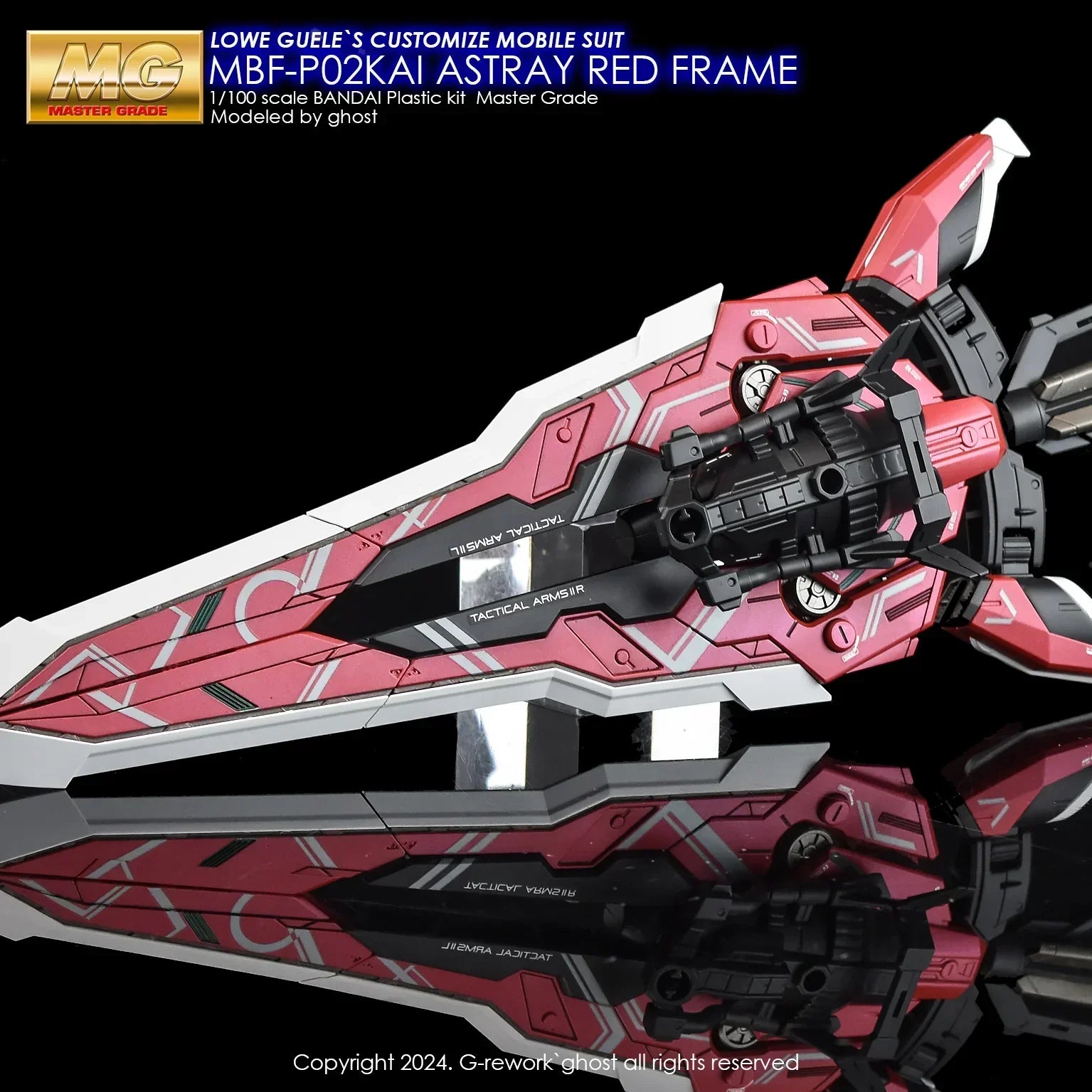 G-Rework Water Decal For MG Astray Red Frame Kai - A-Z Toy Hobby
