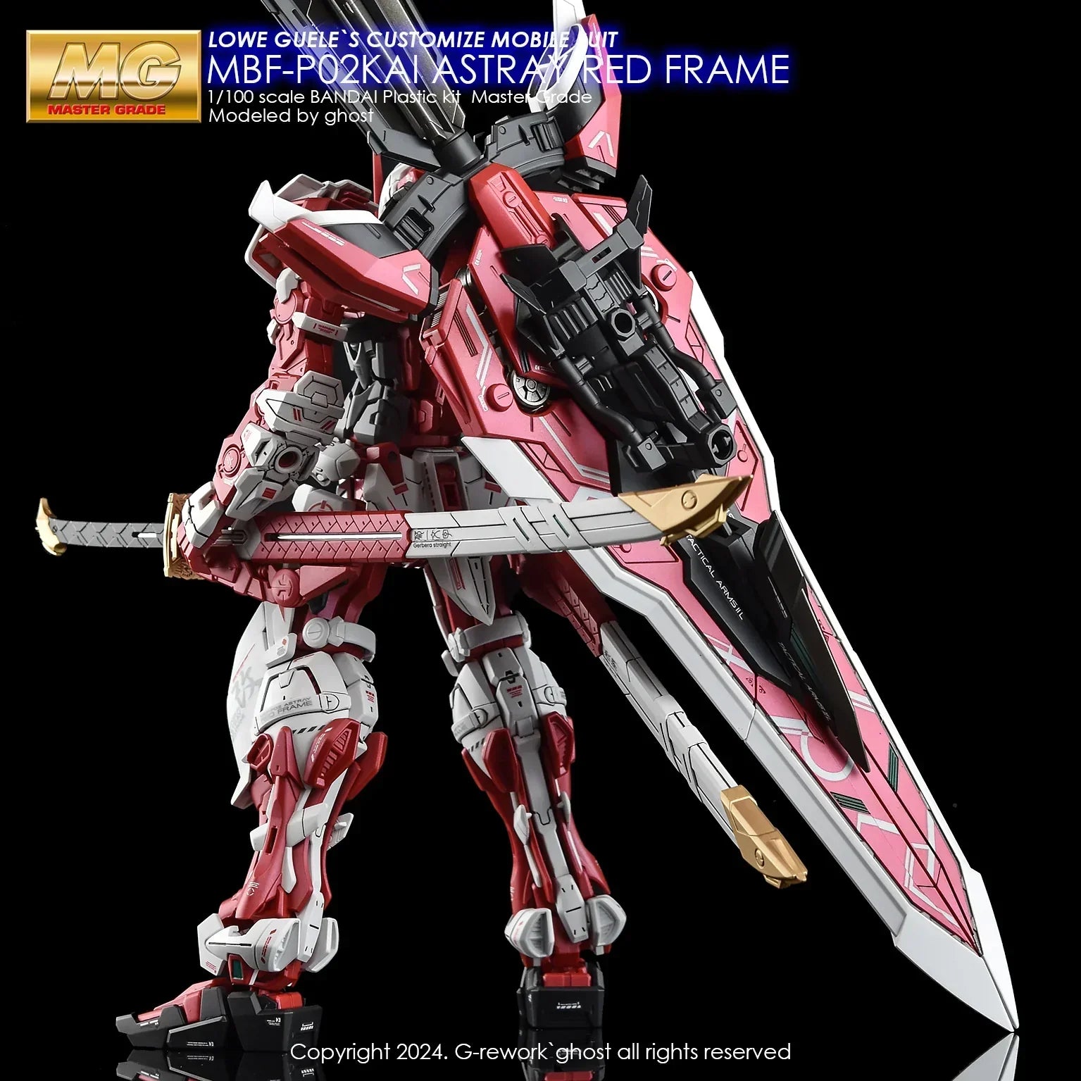 G-Rework Water Decal For MG Astray Red Frame Kai - A-Z Toy Hobby