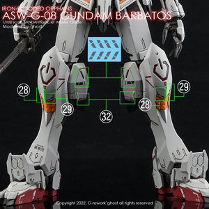 G-Rework Water Decal For MG Barbatos - A-Z Toy Hobby