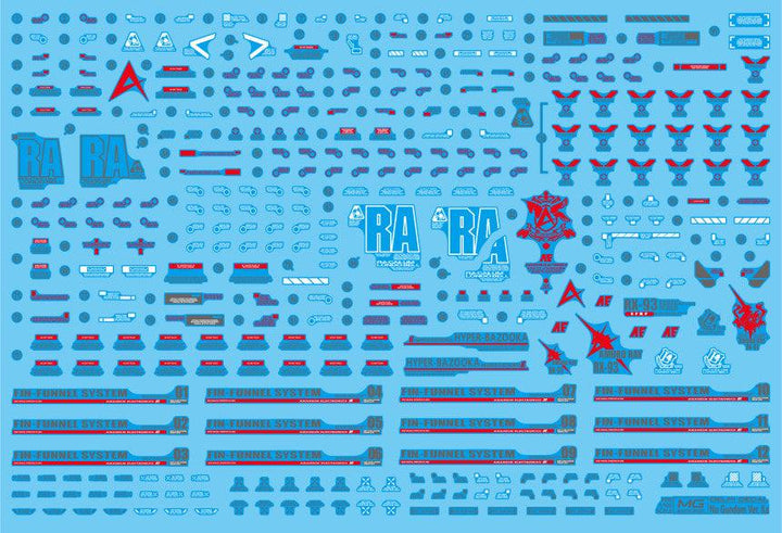 Delpi Water Decal For MG Nu Ver. Ka - A-Z Toy Hobby