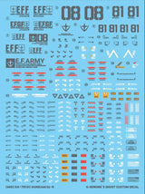 G-Rework Water Decal For MG EZ-8 - A-Z Toy Hobby