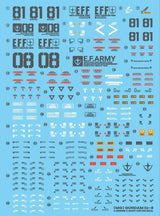 G-Rework Water Decal For MG EZ-8