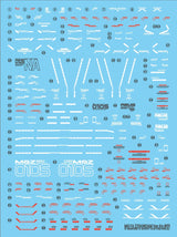 G-Rework Water Decal For MG Full Armor ZZ Ver. Ka