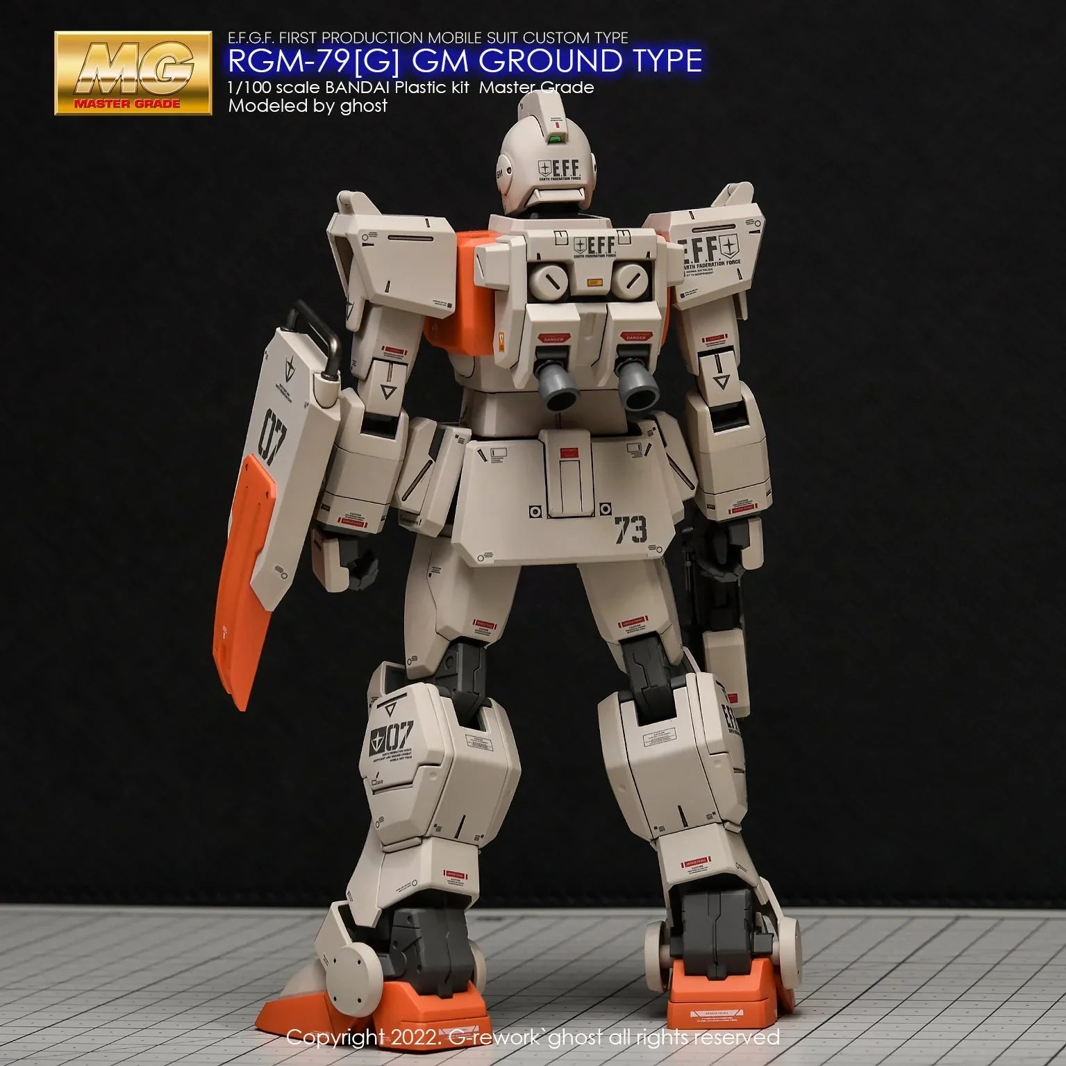 G-Rework Water Decal For MG GM Ground Type - A-Z Toy Hobby