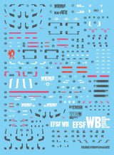 G-Rework Water Decal For MG RX-78-2 3.0 - A-Z Toy Hobby