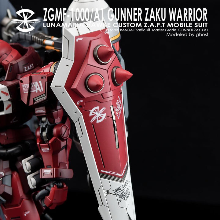 G-Rework Water Decal For MG Gunner Zaku Warrior - A-Z Toy Hobby