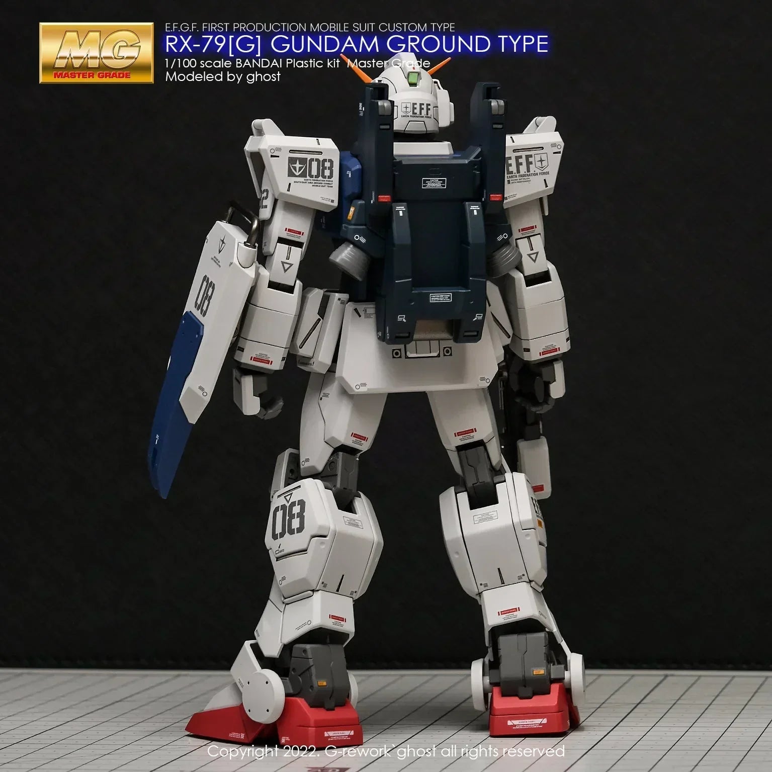 G-Rework Water Decal For MG RX-79 [G] Ground Type - A-Z Toy Hobby