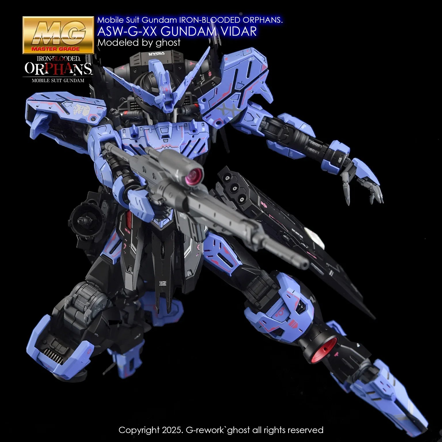 G-Rework Water Decal For MG Vidar - A-Z Toy Hobby