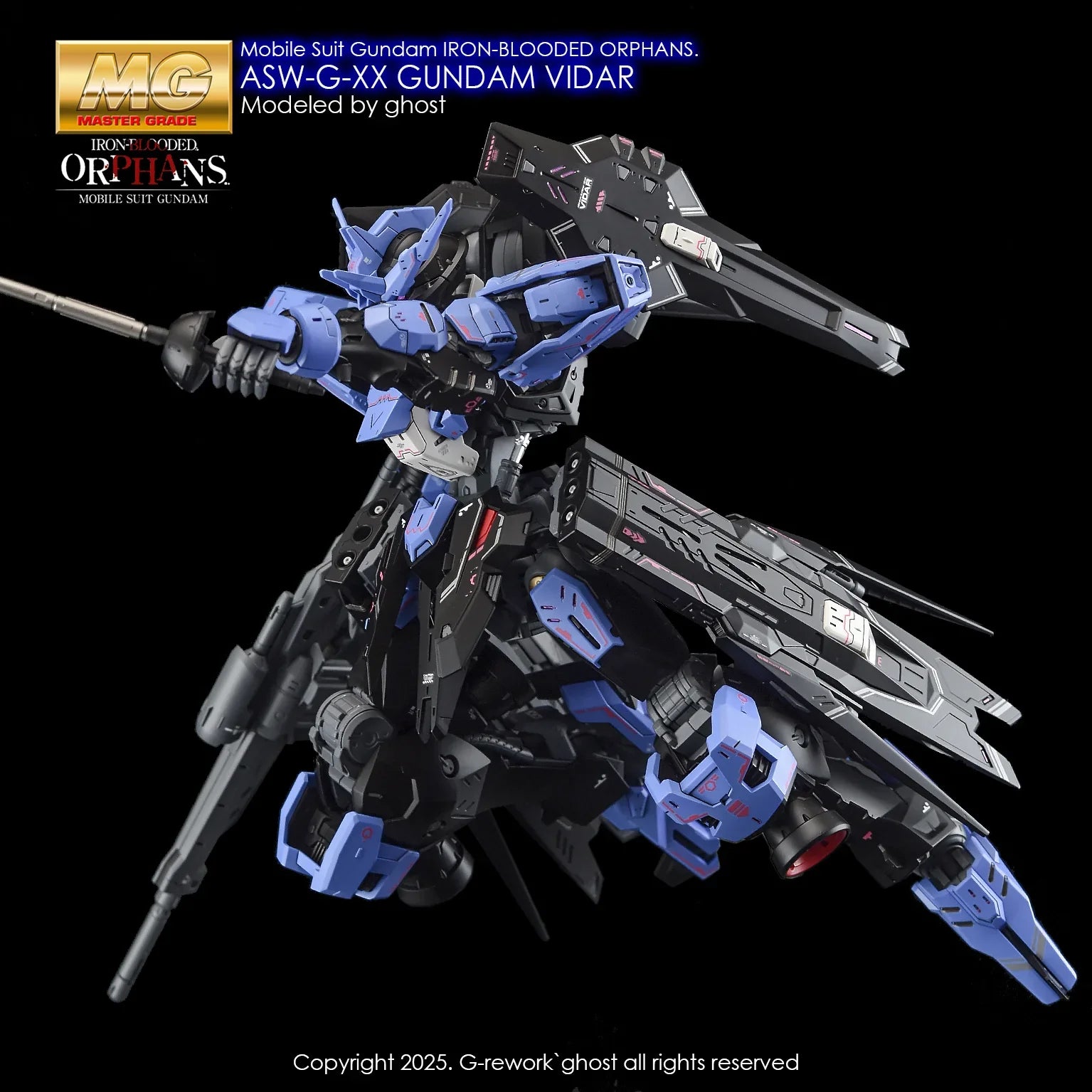 G-Rework Water Decal For MG Vidar - A-Z Toy Hobby