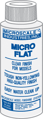 Microscale MI-3 Micro Coat Flat Clear Finish 1oz - A-Z Toy Hobby