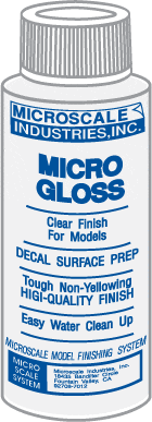 Microscale MI-4 Micro Coat Gloss Clear Finish 1oz - A-Z Toy Hobby