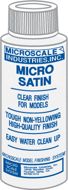 Microscale MI-5 Micro Coat Satin Clear Finish 1oz - A-Z Toy Hobby