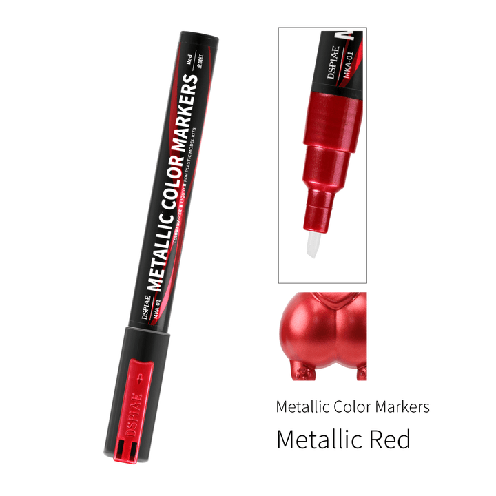 DSPIAE Super Metallic Color Marker Red MKA-01 - A-Z Toy Hobby