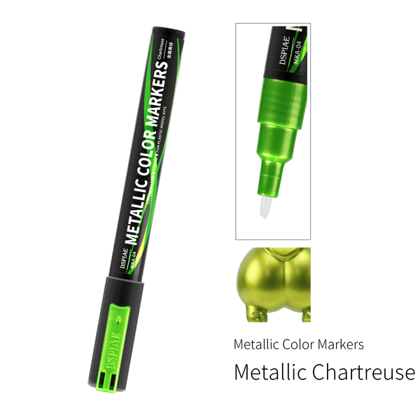 DSPIAE Super Metallic Color Marker Chartreuse MKA-04 - A-Z Toy Hobby