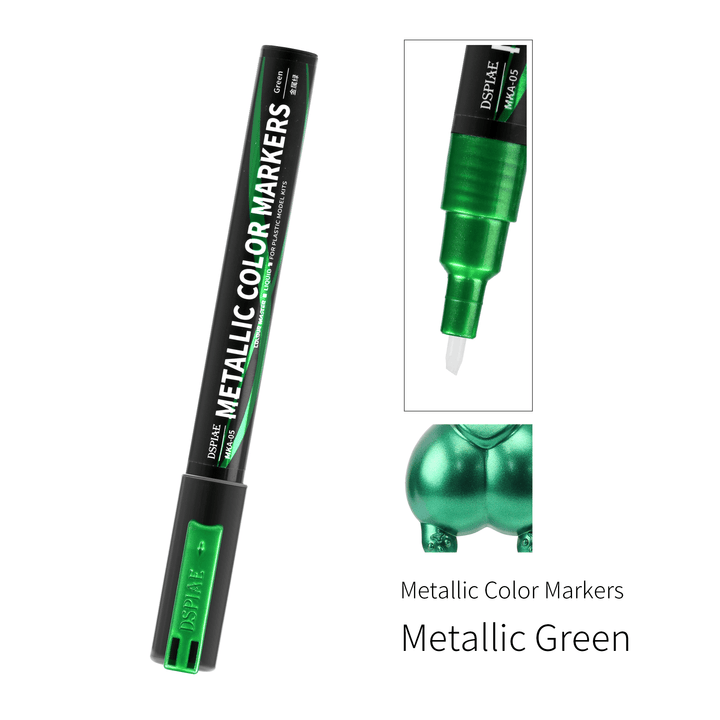 DSPIAE Super Metallic Color Marker Green MKA-05 - A-Z Toy Hobby