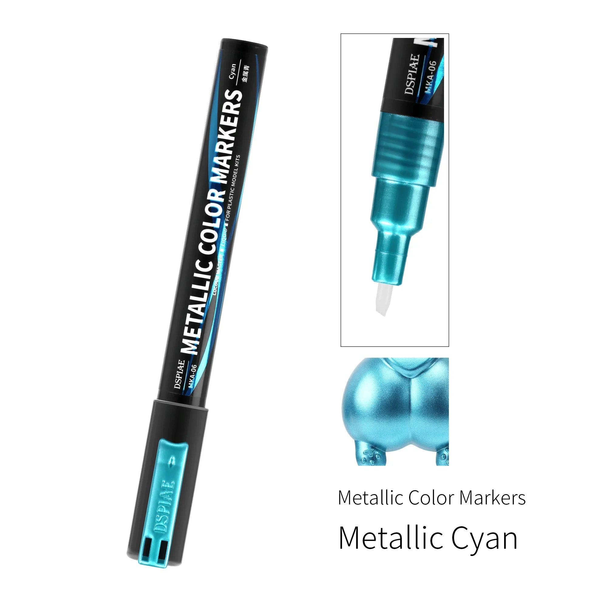 DSPIAE Super Metallic Color Marker Cyan MKA-06 - A-Z Toy Hobby