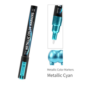 DSPIAE Super Metallic Color Marker Cyan MKA-06 - A-Z Toy Hobby