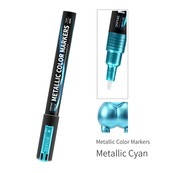 DSPIAE Super Metallic Color Marker Cyan MKA-06 - A-Z Toy Hobby