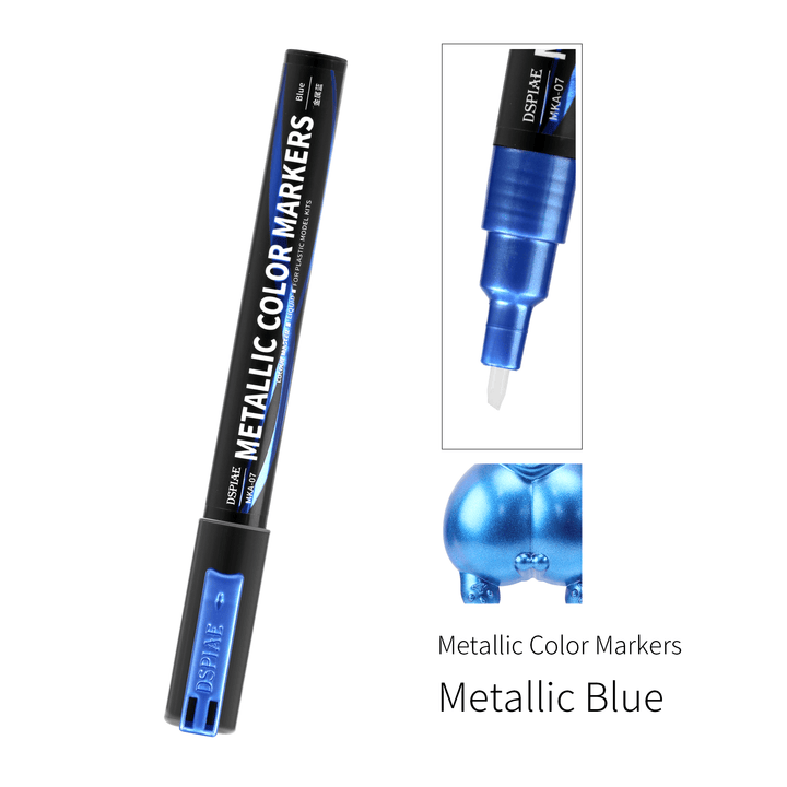 DSPIAE Super Metallic Color Marker Blue MKA-07 - A-Z Toy Hobby