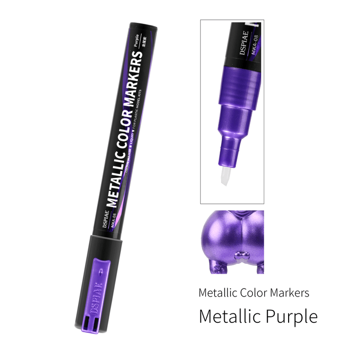 DSPIAE Super Metallic Color Marker Purple MKA-08 - A-Z Toy Hobby