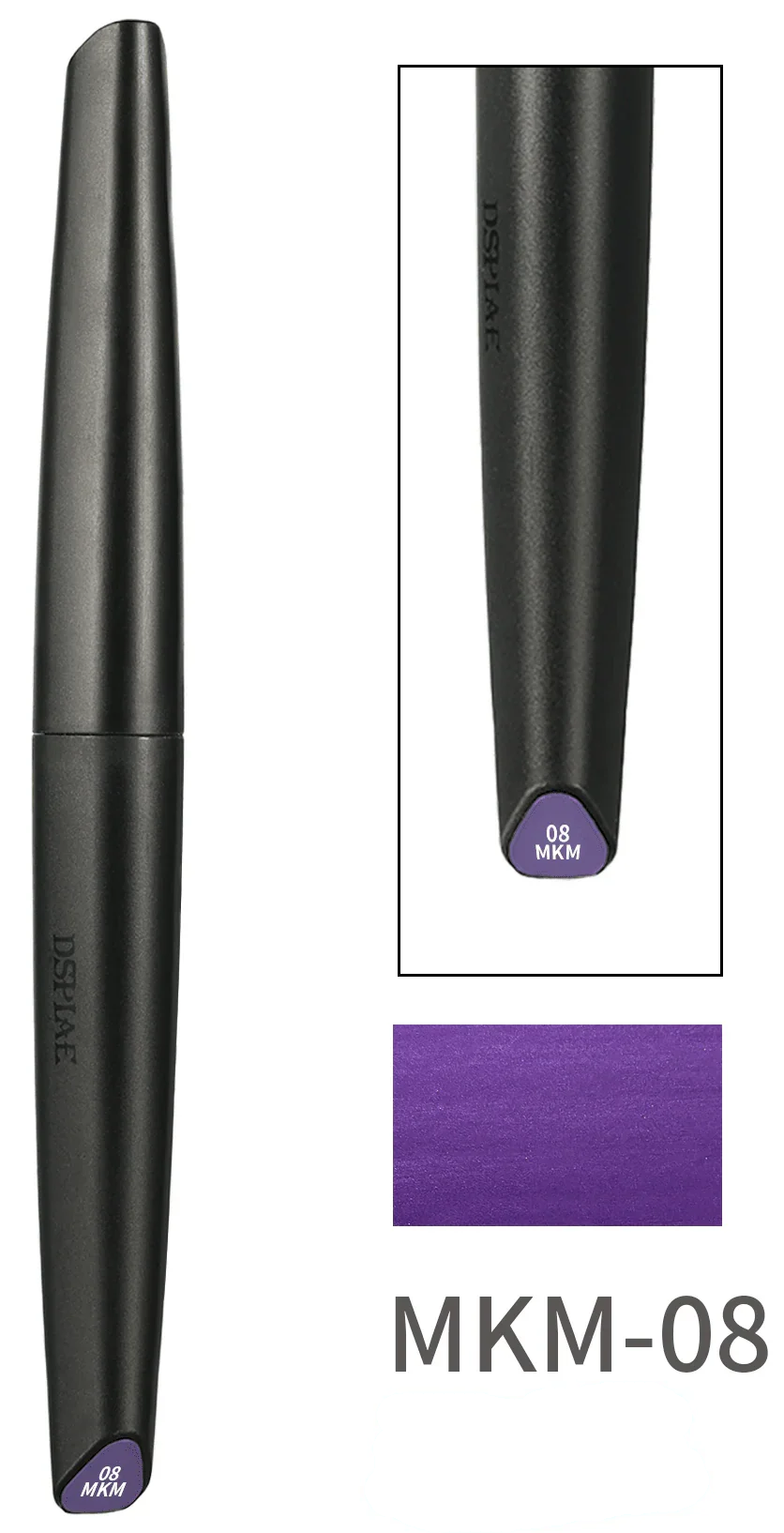 DSPIAE Soft Tip Marker Metallic Purple MKM-08 - A-Z Toy Hobby