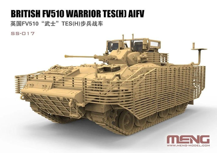 Meng SS017 British FV510 Warrior TES(H) AIFV 1/35 Model Kit - A-Z Toy Hobby
