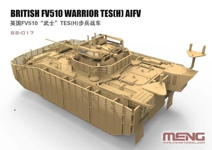 Meng SS017 British FV510 Warrior TES(H) AIFV 1/35 Model Kit - A-Z Toy Hobby
