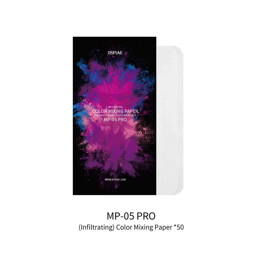 DSPIAE Infiltrating Color Mixing Paper (50pcs) MP-05 PRO - A-Z Toy Hobby