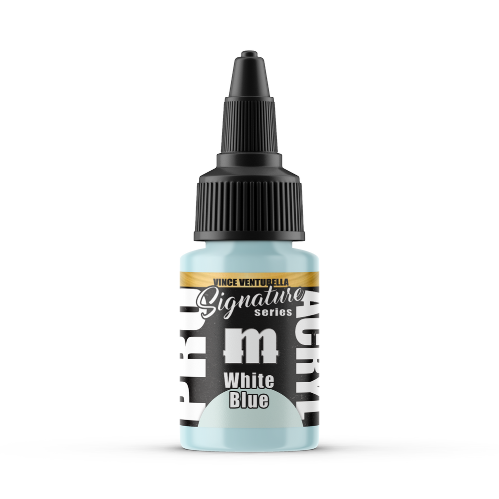 Pro Acryl S04 Vince Venturella White Blue