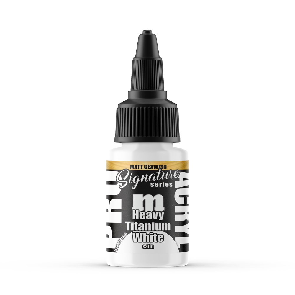 Pro Acryl S21 Matt Cexwish Heavy Titanium White